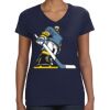 Ladies Perfect V-Neck T-Shirt Thumbnail