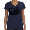 Ladies Perfect V-Neck T-Shirt Thumbnail