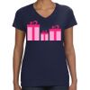 Ladies Perfect V-Neck T-Shirt Thumbnail