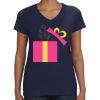 Ladies Perfect V-Neck T-Shirt Thumbnail