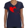 Ladies Perfect V-Neck T-Shirt Thumbnail