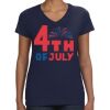 Ladies Perfect V-Neck T-Shirt Thumbnail