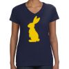 Ladies Perfect V-Neck T-Shirt Thumbnail
