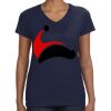 Ladies Perfect V-Neck T-Shirt Thumbnail