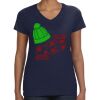 Ladies Perfect V-Neck T-Shirt Thumbnail