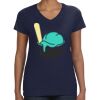 Ladies Perfect V-Neck T-Shirt Thumbnail