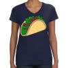 Ladies Perfect V-Neck T-Shirt Thumbnail