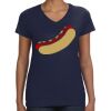 Ladies Perfect V-Neck T-Shirt Thumbnail