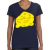 Ladies Perfect V-Neck T-Shirt Thumbnail
