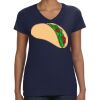 Ladies Perfect V-Neck T-Shirt Thumbnail