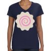 Ladies Perfect V-Neck T-Shirt Thumbnail