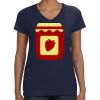 Ladies Perfect V-Neck T-Shirt Thumbnail