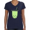 Ladies Perfect V-Neck T-Shirt Thumbnail