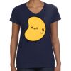 Ladies Perfect V-Neck T-Shirt Thumbnail