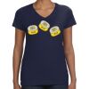 Ladies Perfect V-Neck T-Shirt Thumbnail