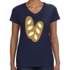 Ladies Perfect V-Neck T-Shirt Thumbnail