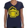 Ladies Perfect V-Neck T-Shirt Thumbnail