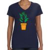 Ladies Perfect V-Neck T-Shirt Thumbnail