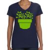 Ladies Perfect V-Neck T-Shirt Thumbnail
