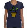 Ladies Perfect V-Neck T-Shirt Thumbnail