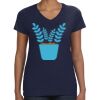 Ladies Perfect V-Neck T-Shirt Thumbnail