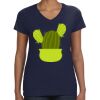 Ladies Perfect V-Neck T-Shirt Thumbnail