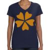 Ladies Perfect V-Neck T-Shirt Thumbnail