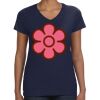 Ladies Perfect V-Neck T-Shirt Thumbnail