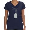 Ladies Perfect V-Neck T-Shirt Thumbnail
