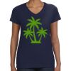 Ladies Perfect V-Neck T-Shirt Thumbnail