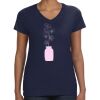 Ladies Perfect V-Neck T-Shirt Thumbnail