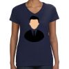 Ladies Perfect V-Neck T-Shirt Thumbnail