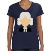 Ladies Perfect V-Neck T-Shirt Thumbnail