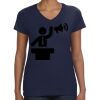 Ladies Perfect V-Neck T-Shirt Thumbnail