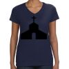 Ladies Perfect V-Neck T-Shirt Thumbnail