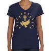 Ladies Perfect V-Neck T-Shirt Thumbnail
