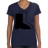 Ladies Perfect V-Neck T-Shirt Thumbnail