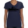 Ladies Perfect V-Neck T-Shirt Thumbnail