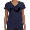 Ladies Perfect V-Neck T-Shirt Thumbnail