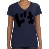 Ladies Perfect V-Neck T-Shirt Thumbnail