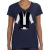 Ladies Perfect V-Neck T-Shirt Thumbnail