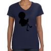 Ladies Perfect V-Neck T-Shirt Thumbnail
