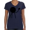 Ladies Perfect V-Neck T-Shirt Thumbnail