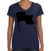 Ladies Perfect V-Neck T-Shirt Thumbnail