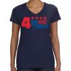 Ladies Perfect V-Neck T-Shirt Thumbnail