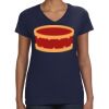 Ladies Perfect V-Neck T-Shirt Thumbnail