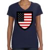 Ladies Perfect V-Neck T-Shirt Thumbnail