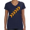 Ladies Perfect V-Neck T-Shirt Thumbnail
